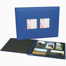 A Big Life Jumbo blue photo albums with windows