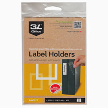 3L Office 10310 25 x 75mm self-adhesive label holders pack of 12 from The Photo Album Shop