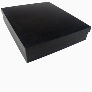 Classic large black timber photo album boxes 24BOXL