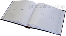 4 x Black Buckram 6x4 slip-in 200 archival photo albums with window * FOUR-PACK
