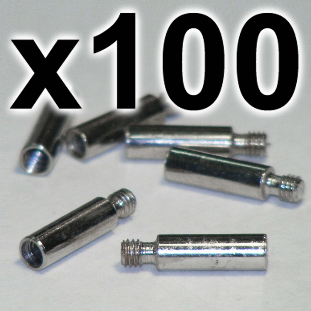 BULK PACK of 100 x Chicago extension posts 15mm (100 PACK)