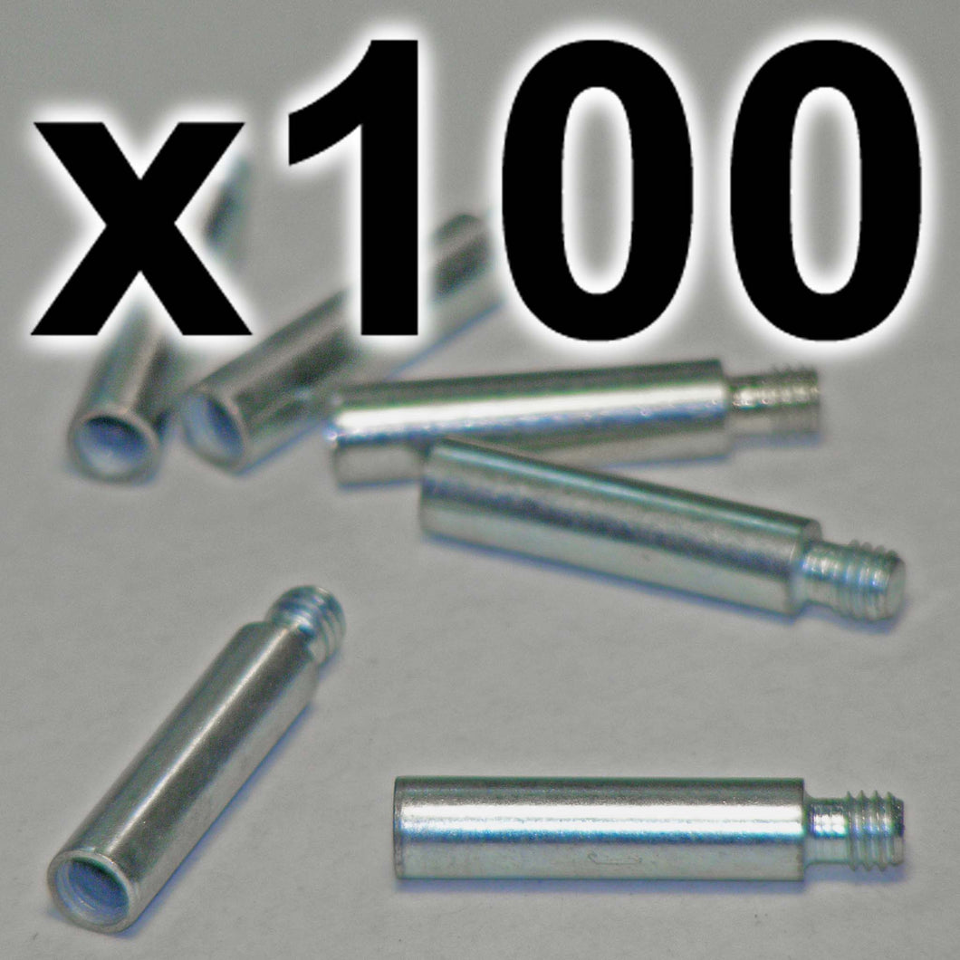 BULK PACK of 100 x Chicago extension posts 20mm (100 PACK)