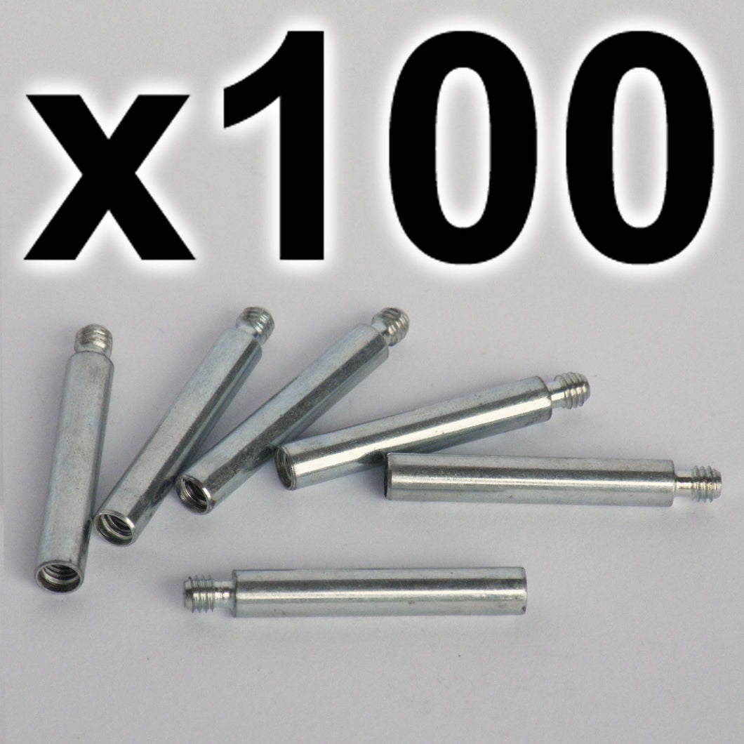 BULK PACK of 100 x Chicago extension posts 30mm (100 PACK)