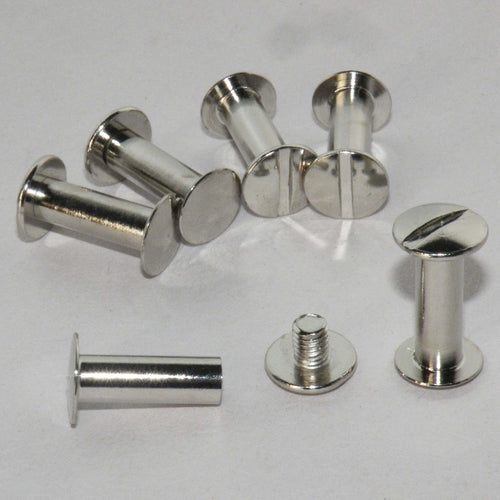 Buy silver chicago interscrews from The Photo Album Shop now!