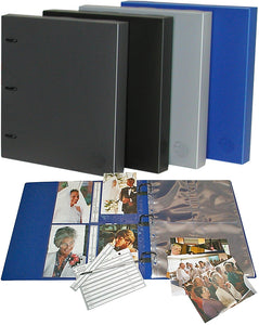 Albox archival 6x4 slip-in 300 photo albums, refillable