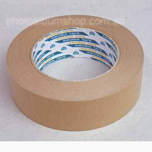 Kikusui 108H brown paper framing tapes (24, 36, 48 or 72mm x 50m)