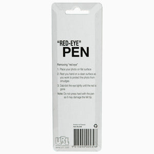 Reverse image of UR1 red-eye pens from The Photo Album Shop