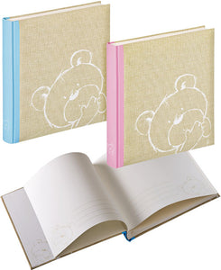 Dreamtime baby photo albums, white pages