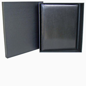 FA373BD Classic large black albums with deluxe boxes
