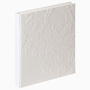 GB190 Nobile embossed ivory wedding guest books