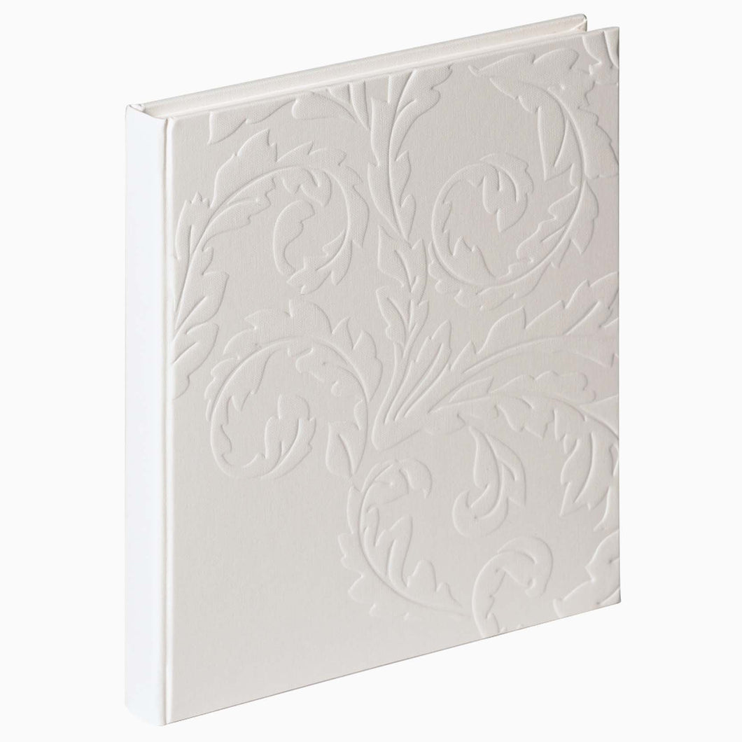GB190 Nobile embossed ivory wedding guest books
