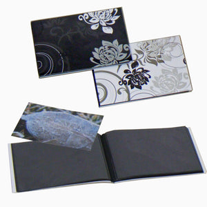 Grindy black page mini albums from The Photo Album Shop