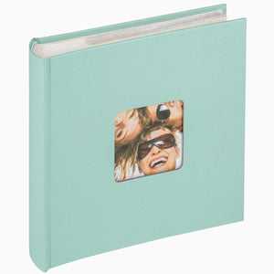 ME110A Fun 6x4 slip-in 200 photo album mint green from The Photo Album Shop