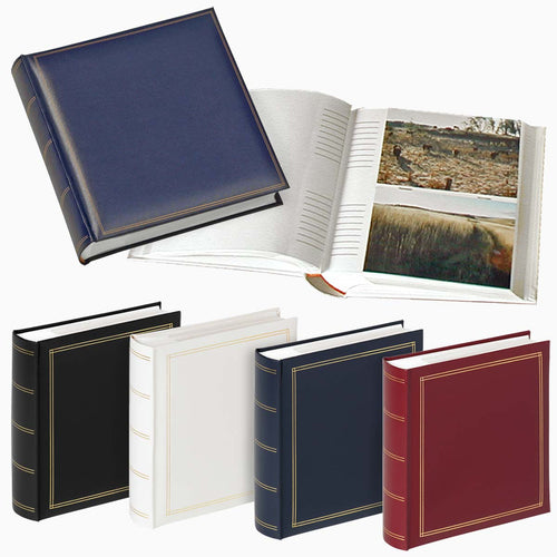 Buy our Monza high quality stitchbound 6x4 slip-in 200 photo albums