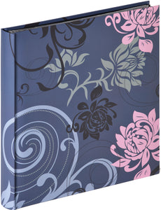 FA201L Grindy blue-grey drymount photo albums with black pages