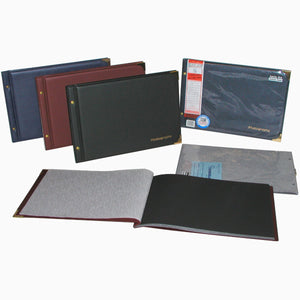 Cumberland FM665 Black Leaf small photo albums and refills
