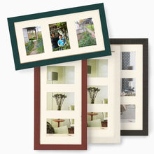 Home triple 19x15cm montage frames from The Photo Album Shop