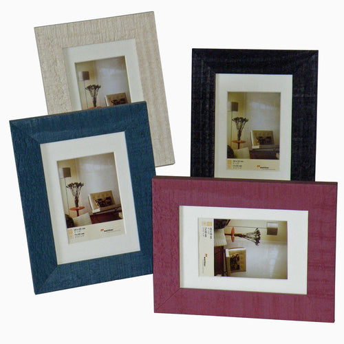 Home 10x15cm 6x4 rough sawn timber photo frames from The Photo Album Shop