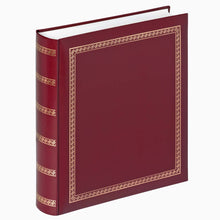 MX101R red maxi photo albums 100 white pages