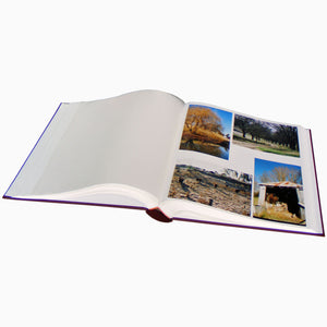 Standard maxi photo albums, 100 white pages