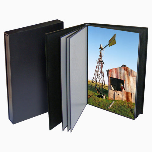 PortoBella 12x8 self-mount portfolio album with slipcase